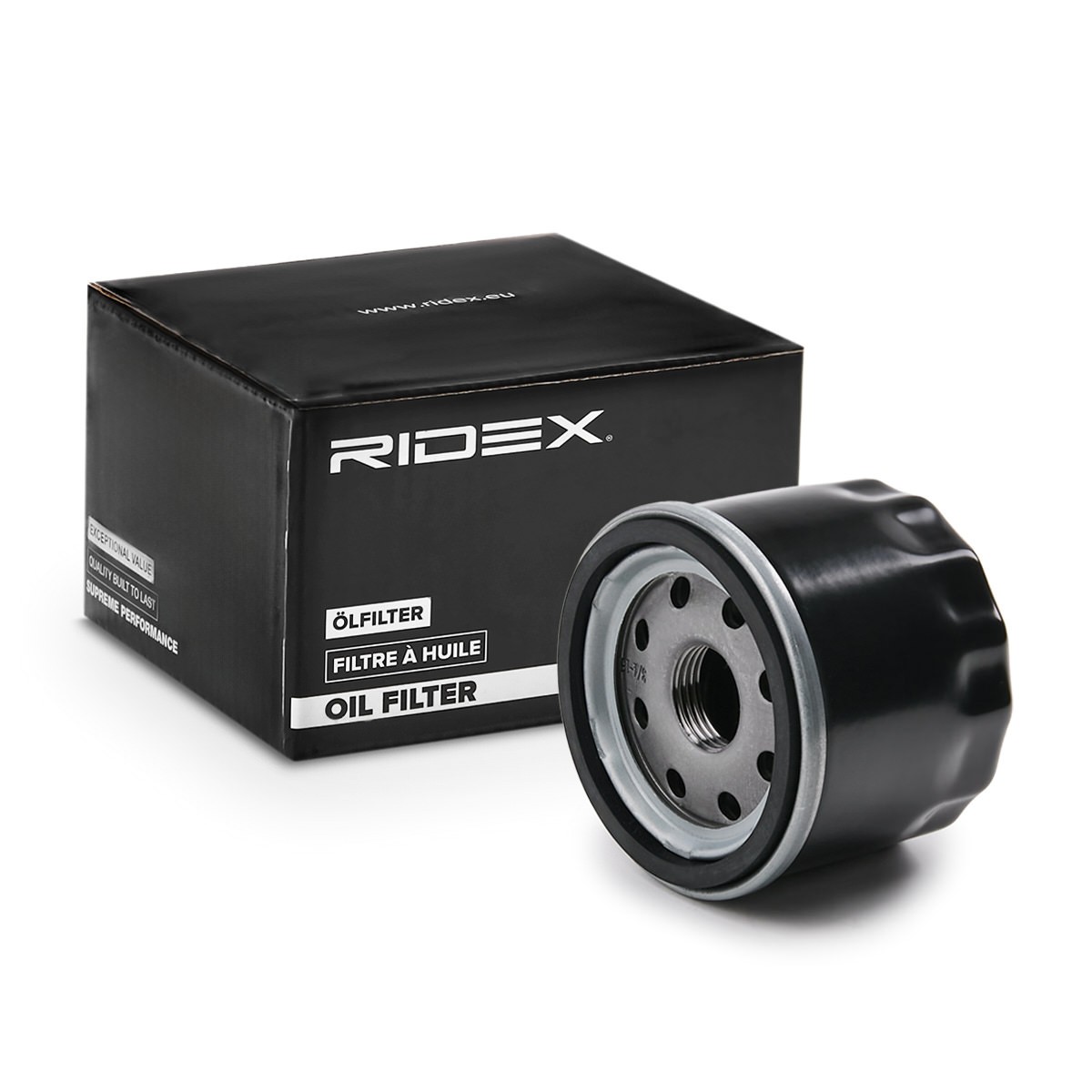 RIDEX 7O0374 Oil filter Spin-on Filter