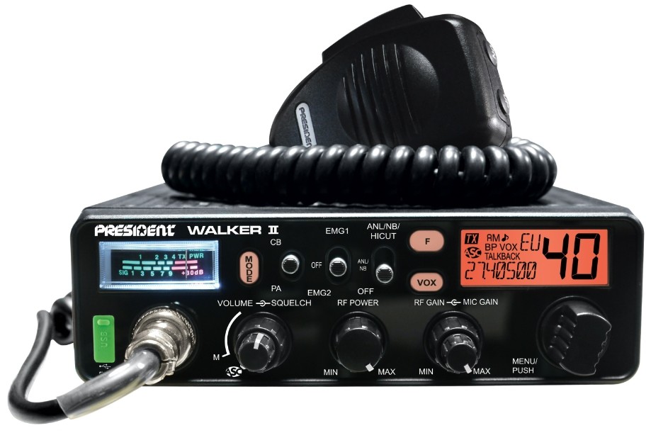 CB radios PRESIDENT WALKER II TXPR100