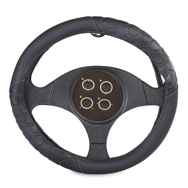 RIDEX 4791A0132 Steering wheel wrap black, Ø: 37-39cm