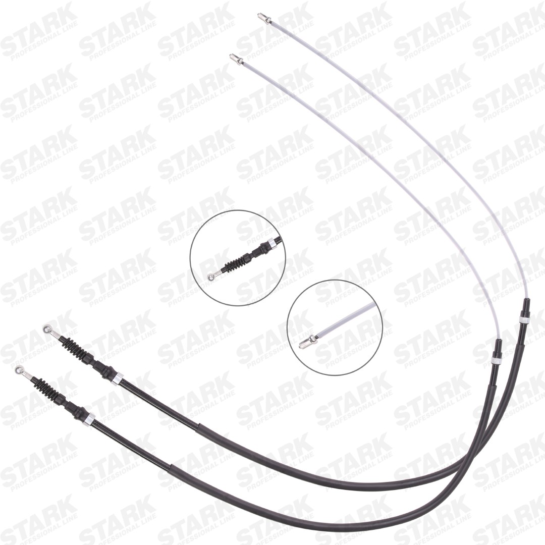 Original STARK Brake cable SKCPB-1051128 for AUDI A3
