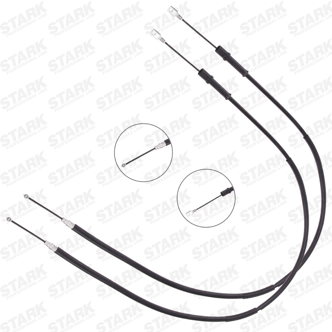 STARK SKCPB-1051130 Hand brake cable 2E0.609.701J