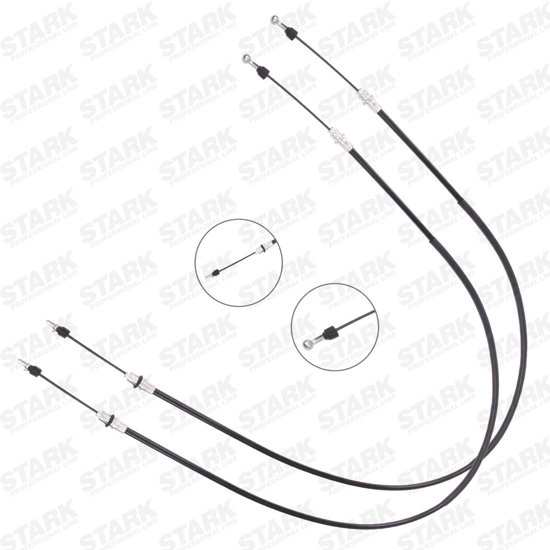 Nissan QASHQAI Emergency brake cable 17841767 STARK SKCPB-1051142 online buy