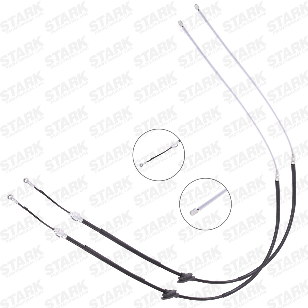 Original STARK Hand brake cable SKCPB-1051181 for AUDI A3