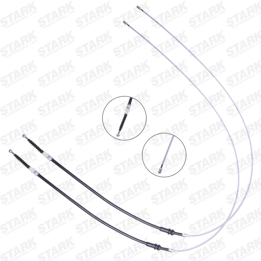 STARK SKCPB-1051186 Hand brake cable 2K0 609 721Q
