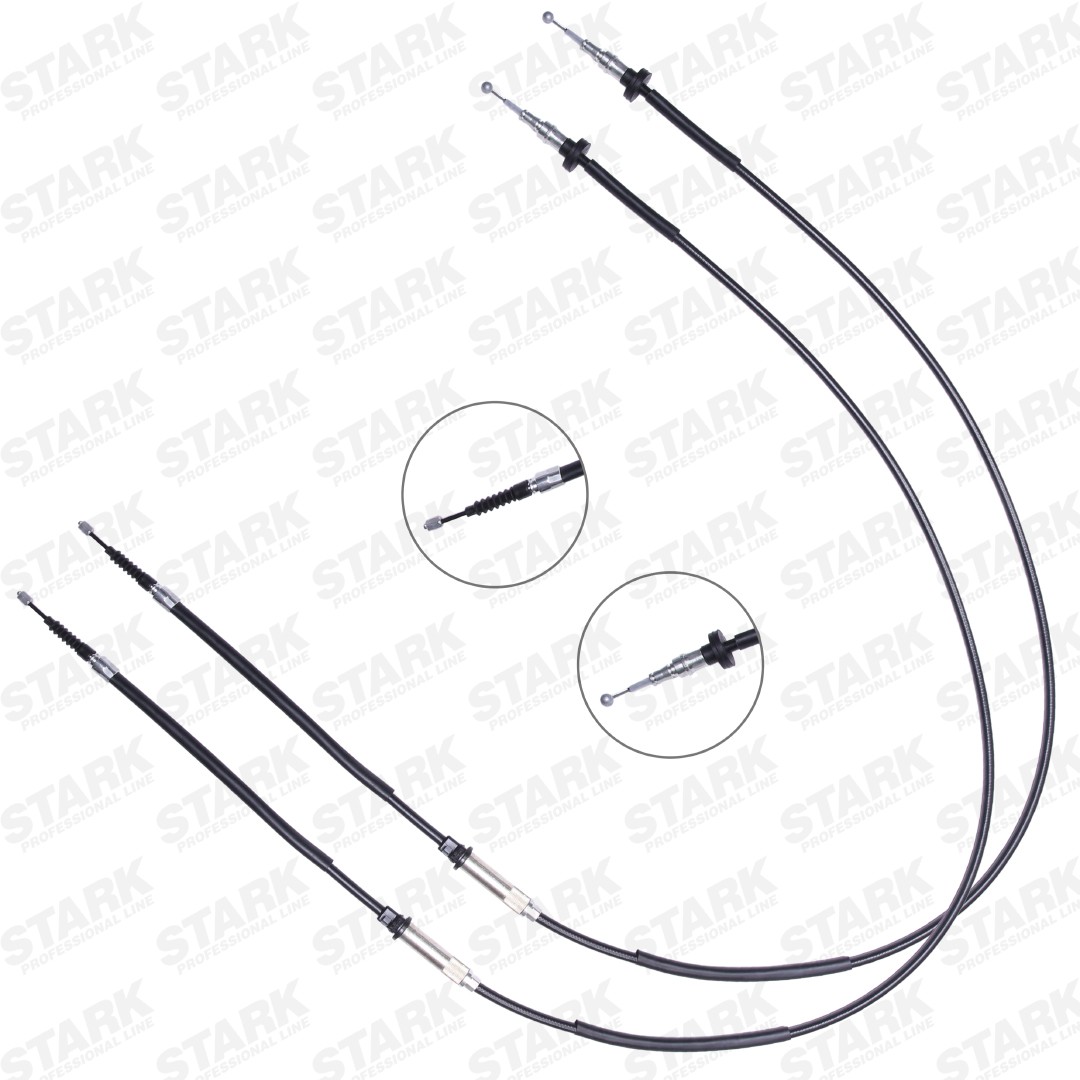 Original SKCPB-1051239 STARK Brake cable AUDI