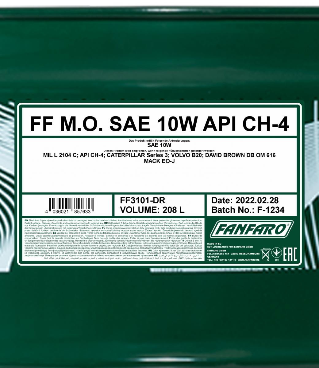 FANFARO Engine oil FF3101-DR