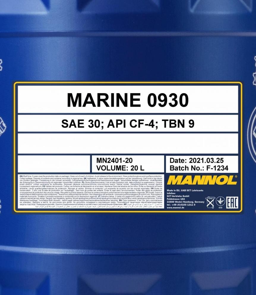 MANNOL Motoröl MN2401-20
