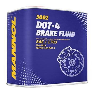 HONDA CRF Bremsflüssigkeit 0.5l MANNOL DOT-4 BRAKE FLUID MN3002-05ME
