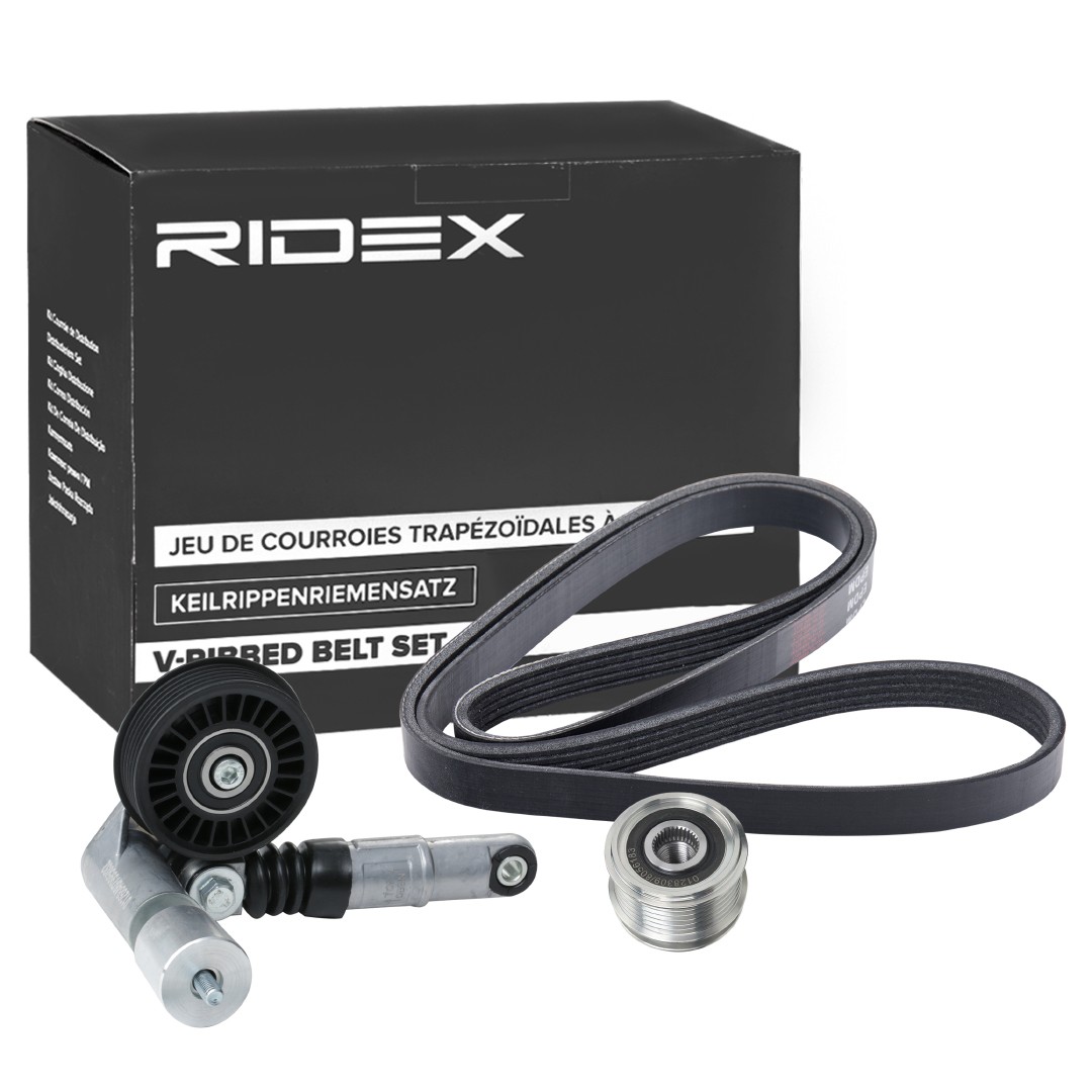 RIDEX 542R1064 V-Ribbed Belt Set L03 890 311 9S