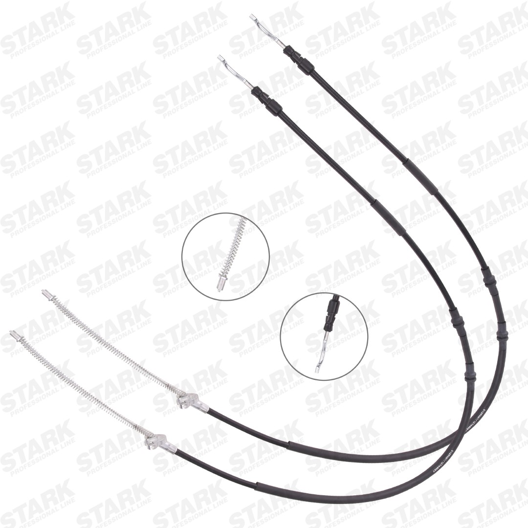 Great value for money - STARK Hand brake cable SKCPB-1051347