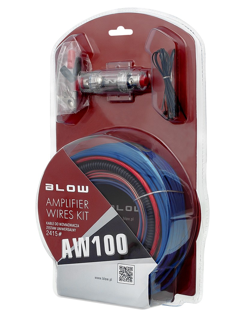 Kit de cables para amplificador BLOW AW100 2415