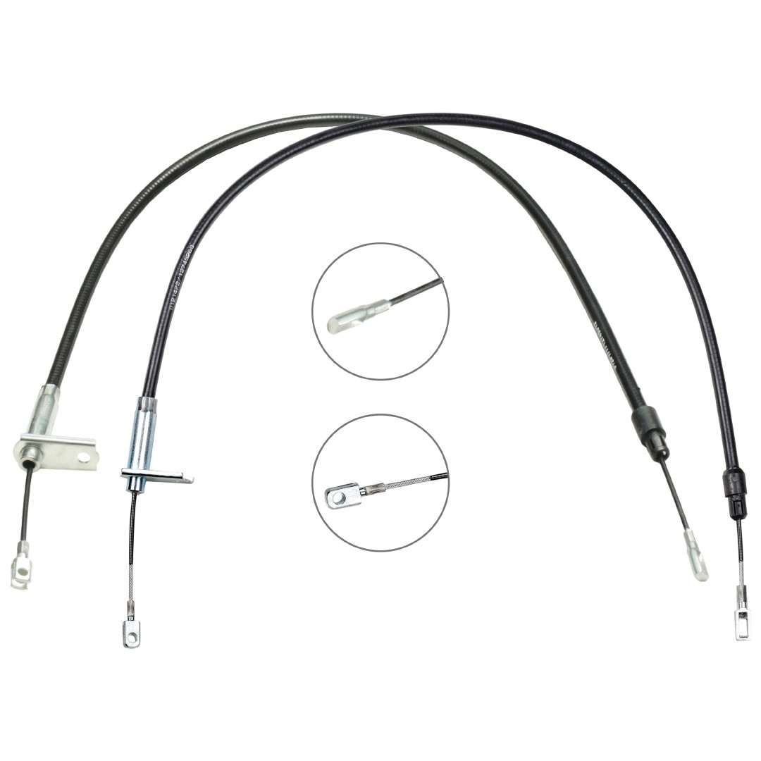 Great value for money - RIDEX Hand brake cable 124C1469