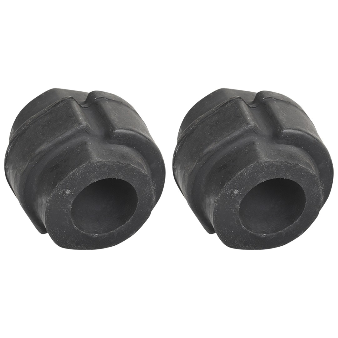 1097S0173 RIDEX Stabilizer bushes AUDI Front Axle, with nut, with clamps
