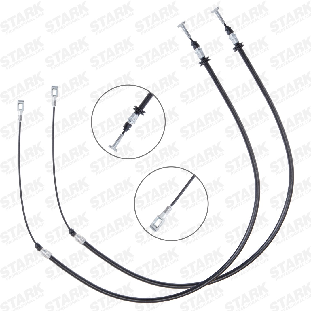 STARK SKCPB-1051584 Hand brake cable 5 0434 7502