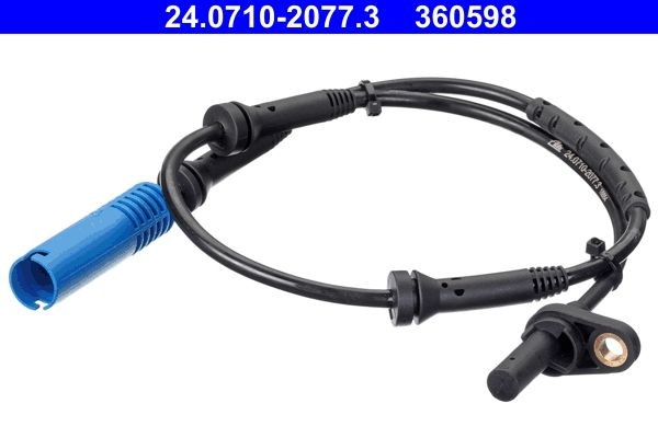 ATE ABS wheel speed sensor 24.0710-2077.3 for BMW 5 Series
