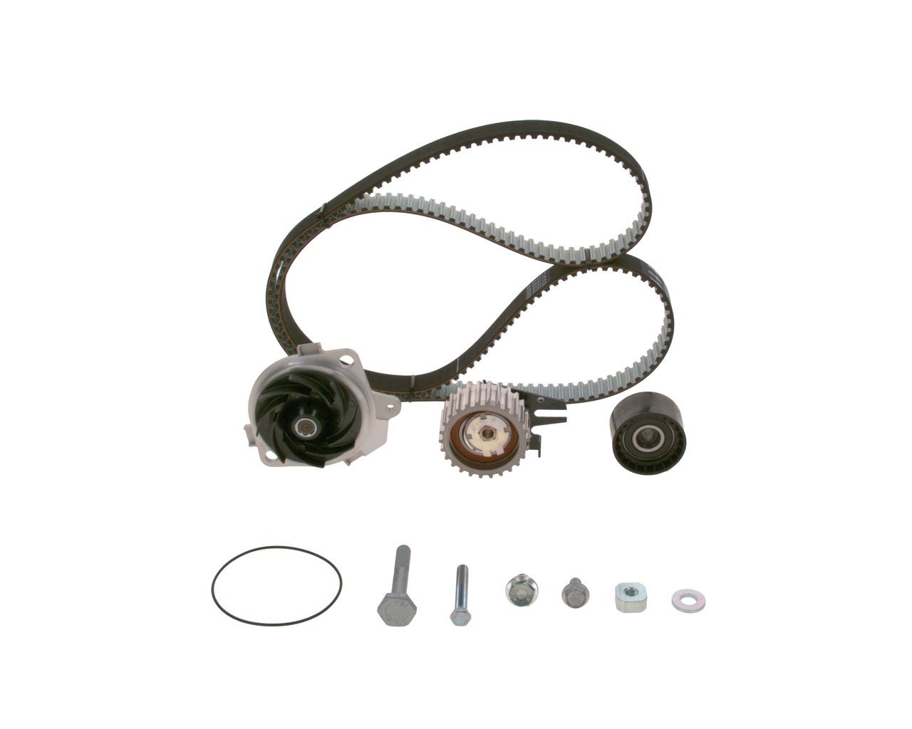 Opel ZAFIRA Water pump and timing belt kit 17865824 BOSCH 1 987 946 987 online buy