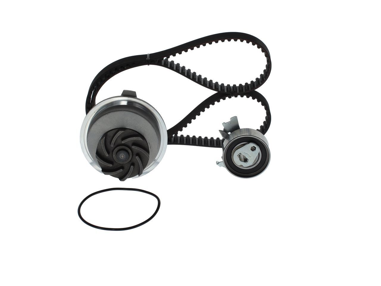 Opel MERIVA Timing belt kit with water pump 17865828 BOSCH 1 987 946 992 online buy