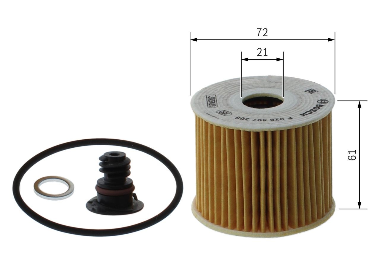 F026407308 Oil filters BOSCH F 026 407 308 review and test