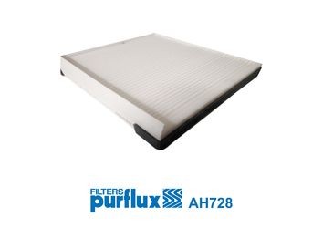 AH728 PURFLUX Pollen filter HYUNDAI Pollen Filter, 252 mm x 222 mm x 30 mm