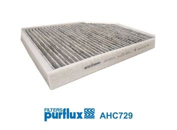 SIC5605 PURFLUX Activated Carbon Filter, 300 mm x 214 mm x 30 mm Width: 214mm, Height: 30mm, Length: 300mm Cabin filter AHC729 buy