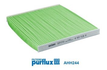 Oryginalne PURFLUX Filtr przeciwpyłkowy AHH244 do OPEL CORSA