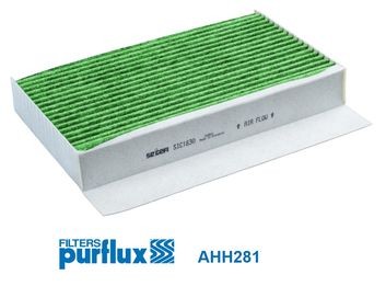 PURFLUX AHH281 Pollen filter RENAULT FLUENCE 2010 in original quality