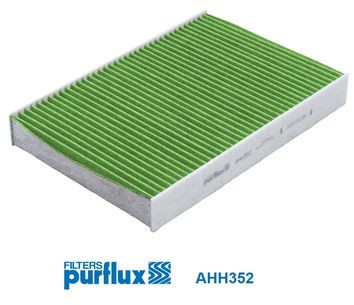 PURFLUX High efficiency air filter (HEPA), 265 mm x 188 mm x 35 mm Width: 188mm, Height: 35mm, Length: 265mm Cabin filter AHH352 buy