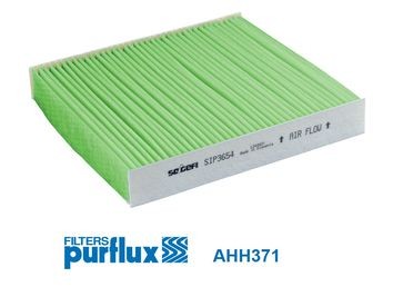 Pollen filter PURFLUX AHH371 - Fiat New 500 Convertible (332) Air conditioning spare parts order
