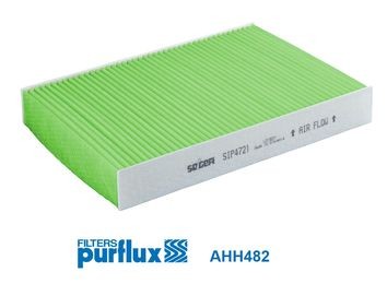 AHH482 PURFLUX Pollen filter MERCEDES-BENZ High efficiency air filter (HEPA), 250 mm x 180 mm x 35 mm