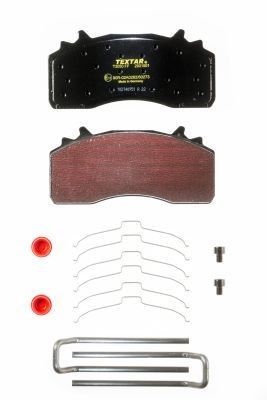 TEXTAR Brake pad kit 2931501