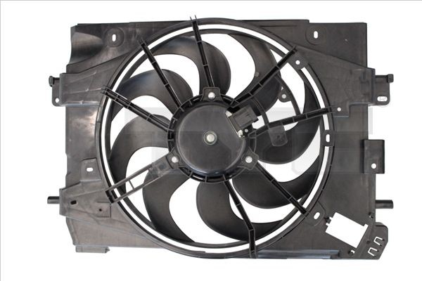Original 828-0017 TYC Radiator cooling fan SUBARU