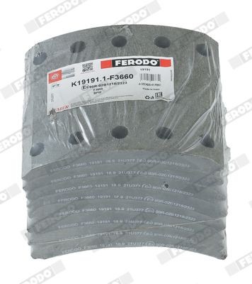 FERODO Brake Lining Kit, drum brake K19191.1-F3660