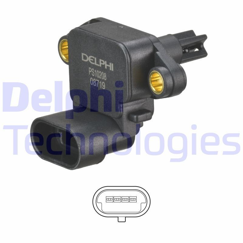 DELPHI PS10208 Sender Unit, intake air temperature