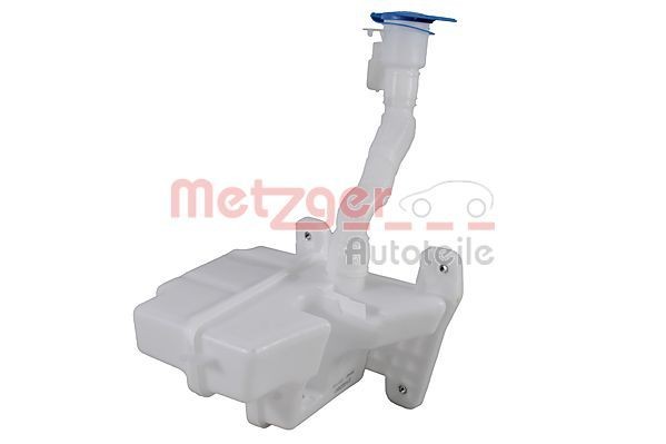 Original METZGER Windscreen washer bottle 2140382 for VW GOLF
