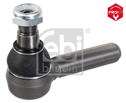 FEBI BILSTEIN 176672 Track rod end Cone Size 30 mm, Front Axle, with self-locking nut, with nut