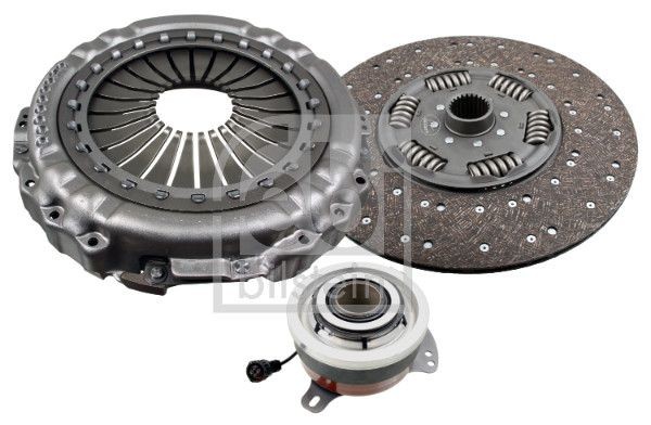 FEBI BILSTEIN 177294 Clutch kit three-piece, with central slave cylinder, with synthetic grease, 432mm