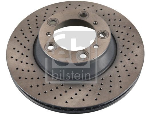 FEBI BILSTEIN Rear Axle Left, 330x28mm, 5x130, perforated/vented, Coated Ø: 330mm, Rim: 5-Hole, Brake Disc Thickness: 28mm Brake rotor 44060 buy