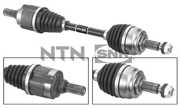 Opel GRANDLAND X Drive shaft and cv joint parts - Drive shaft SNR DK59.009