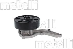 24-1413 METELLI Water pumps HONDA with seal, Mechanical, Brass, Water Pump Pulley Ø: 33 mm, for v-ribbed belt use