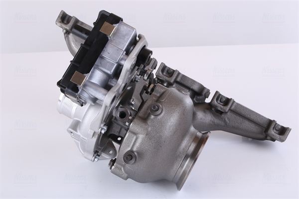 93348 Turbocharger 93348 NISSENS Exhaust Turbocharger, Oil-cooled, Electric, with gaskets/seals, Aluminium