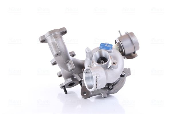 93495 NISSENS Turbocharger VW Exhaust Turbocharger, Oil-cooled, Pneumatic, with exhaust manifold, Aluminium