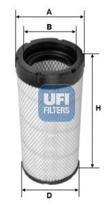 UFI 27.C02.00 Air filter MIU11747