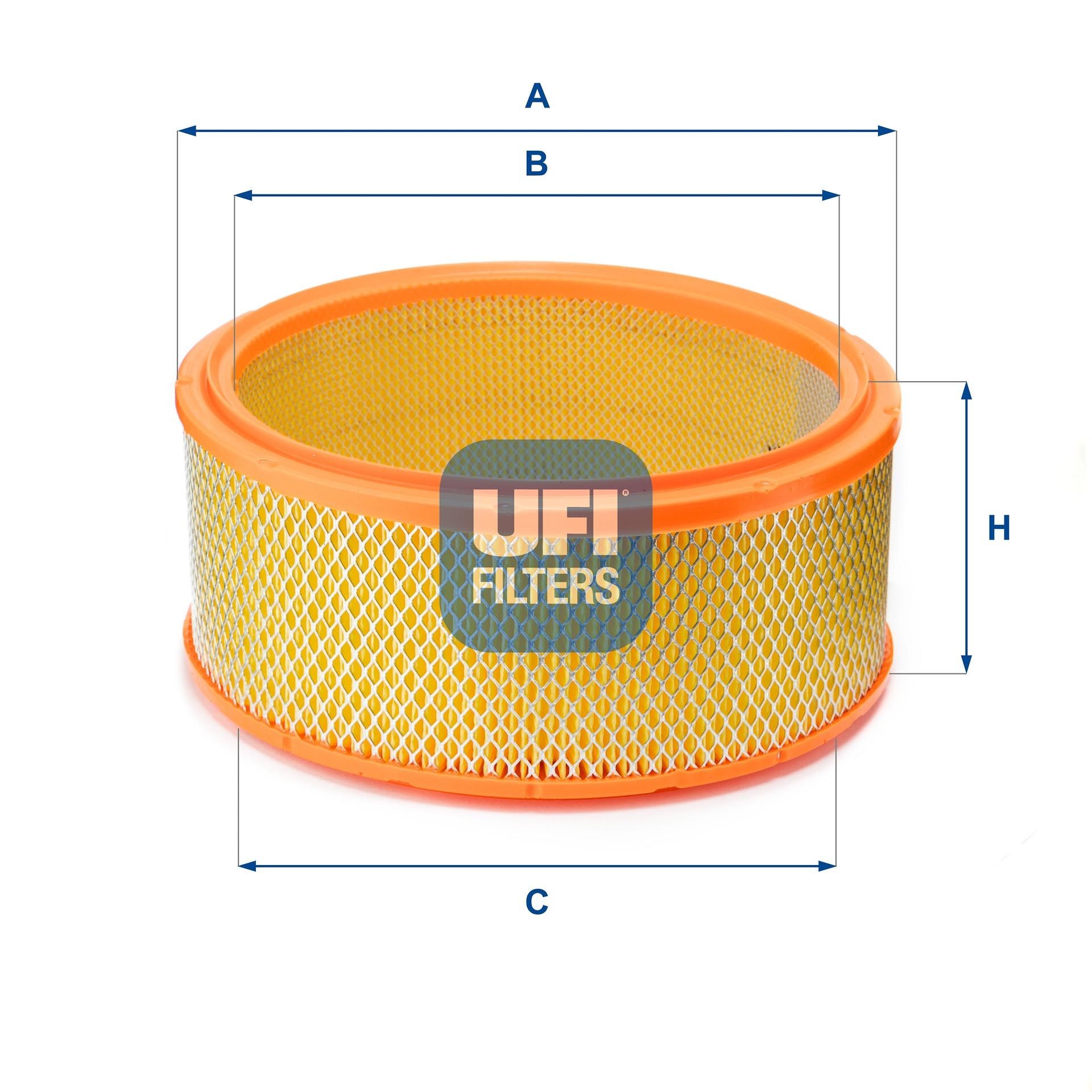 UFI 27.C95.00 Air filter 92058825