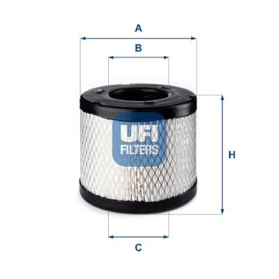 UFI 27.E50.00 Air filter 8971786090