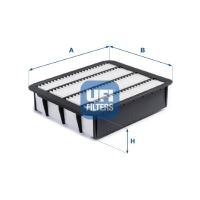 UFI 30.A85.00 Air filter 17801-30070