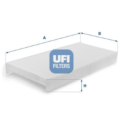 UFI 53.443.00 Pollen filter 001 835 15 47