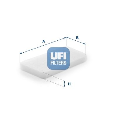UFI 53.460.00 Pollen filter 195 0785