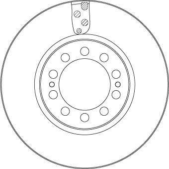 TRW 430x45mm, 10x168, Vented Ø: 430mm, Num. of holes: 10, Brake Disc Thickness: 45mm Brake rotor DF5138S buy