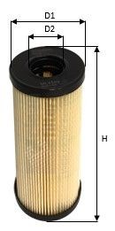 ML4589 CLEAN FILTER Oil filters DODGE Filter Insert