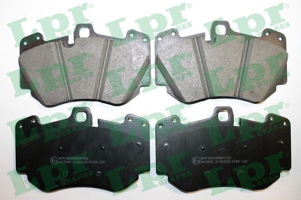Original LPR Disc brake pads 05P2192 for AUDI A5